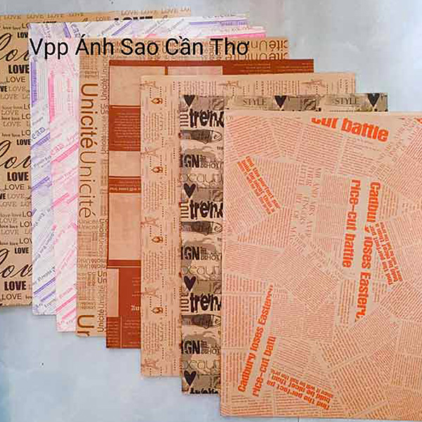 Giấy Báo Gói Quà – Gói Hoa Trang Trí Đẹp Mắt