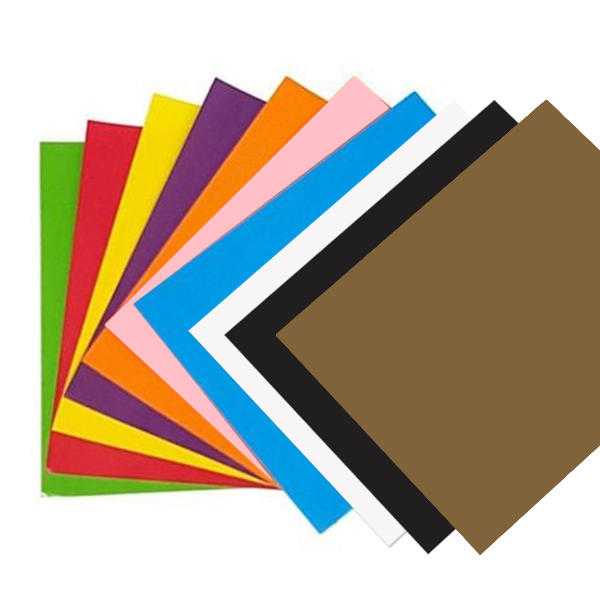 Giấy mỹ thuật nhiều màu 50x70cm