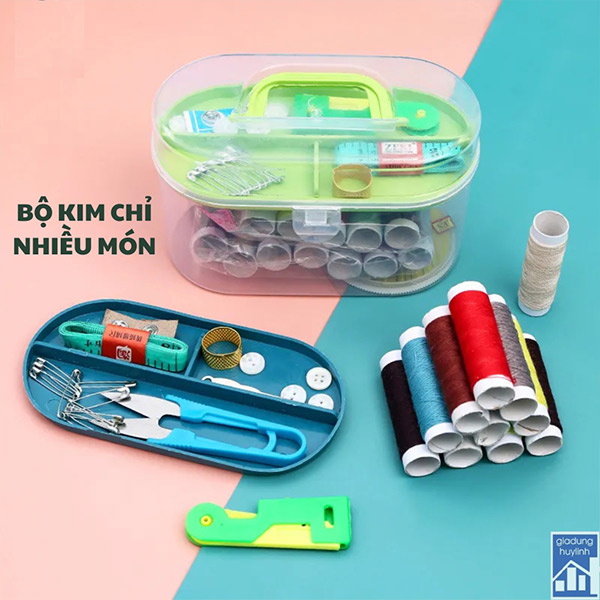 Bộ Dụng Cụ May Tiện Ích – Đầy Đủ Phụ Kiện, Gọn Gàng, Dễ Sử Dụng